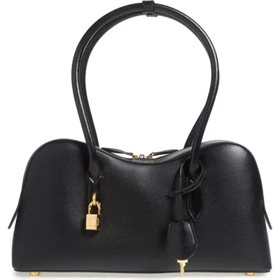 Stella Mccartney Ryder Faux Leather Shoulder Bag In Black