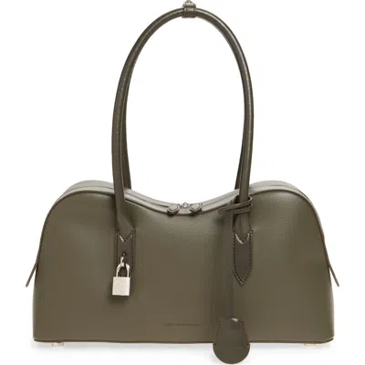 Stella Mccartney Ryder Faux Leather Shoulder Bag In Green