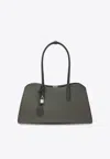 Stella Mccartney Ryder Faux Leather Shoulder Bag In Green