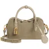Stella Mccartney Ryder Faux Suede Crossbody Bag In Khaki