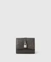 Stella Mccartney Stella Ryder Trifold Wallet In Gray