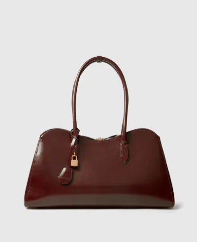 Stella Mccartney Ryder Patent Open Tote Bag