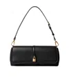 Stella Mccartney Ryder Pochette Lock Charm Shoulder Bag In Black