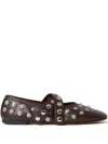 Stella Mccartney Ryder Popper-studded Ballet Flats