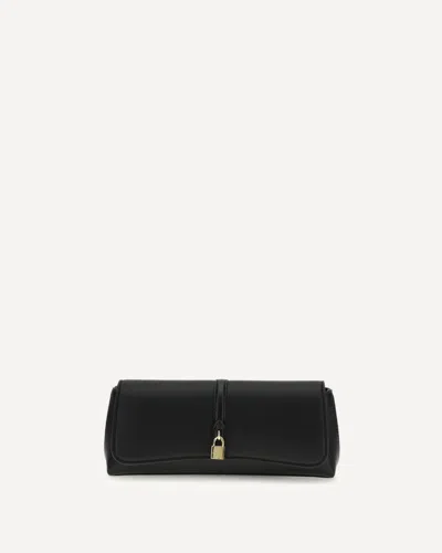 Stella Mccartney Womens Black Ryder Pochette Faux-leather Shoulder Bag