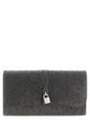 Stella Mccartney Ryder Rectangular Crossbody Bag Textured Strap In Black