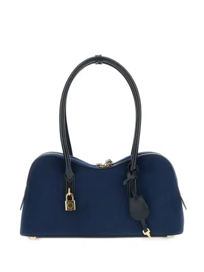 Stella Mccartney Ryder Shoulder Bag In Blue