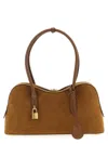 Stella Mccartney Womens Ryder Small Faux-suede Tote Bag Brandy In Brown