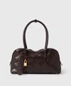 Stella Mccartney Ryder Shoulder Bag In Chocolate