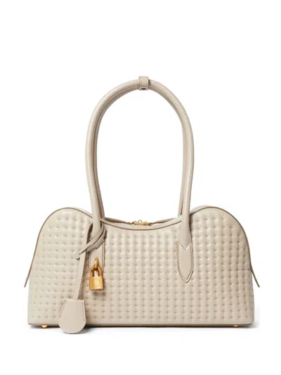 Stella Mccartney Beige Ryder Large Shoulder Bag In Neutral