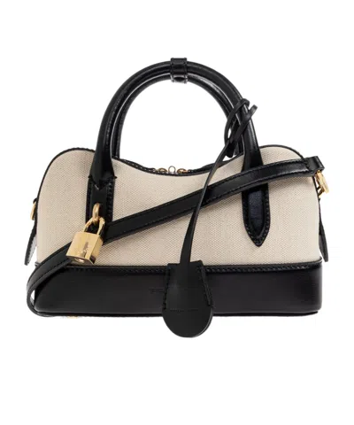 Stella Mccartney Ryder Small Top Handle Handbag In Black