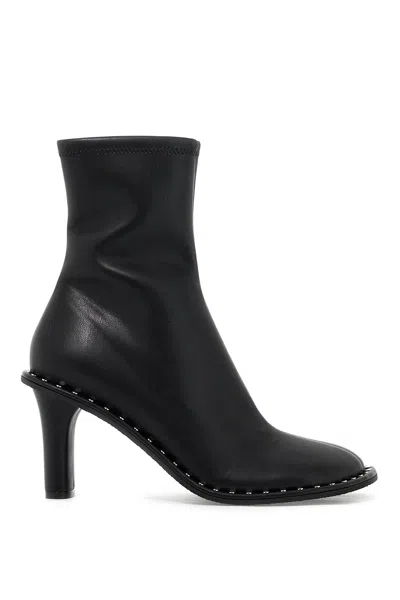 STELLA MCCARTNEY RYDER SOCK ANKLE BOOTS WITH HEEL