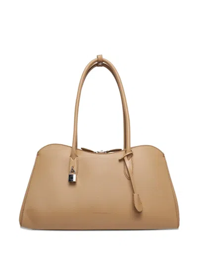Stella Mccartney Stella Ryder Open Tote Bag In Brown