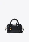 Stella Mccartney Ryder Tote Faux Leather Top Handle Bag In Black