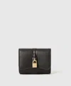 Stella Mccartney Ryder Trifold Wallet In Black