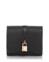 Stella Mccartney Ryder Tri-fold Wallet In Black