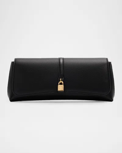 Stella Mccartney Ryder Vegan Leather Pochette Shoulder Bag In Black