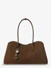 Stella Mccartney Ryder Vegan Suede Handbag In Brown