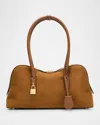 Stella Mccartney Ryder Vegan Suede Shoulder Bag