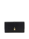 Stella Mccartney Chain Wallet Featuring Detachable Strap In Black