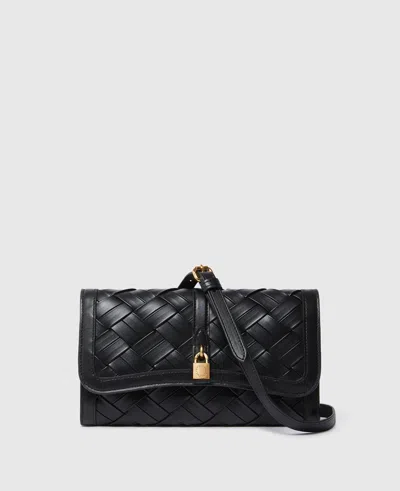 Stella Mccartney Ryder Woven Wallet With Strap