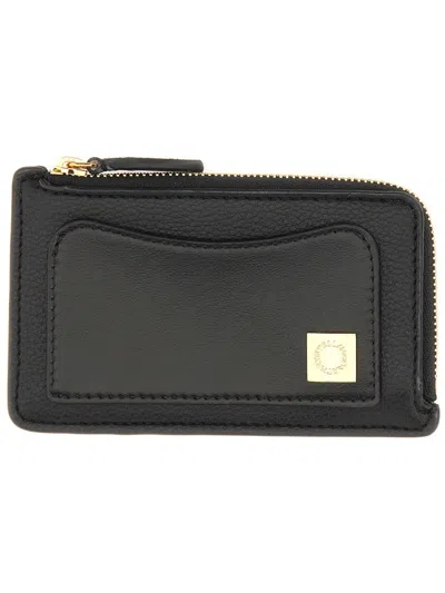 Stella Mccartney "ryder" Zippered Wallet In Black