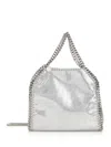 Stella Mccartney Mini Falabella Metallic Faux Leather Tote