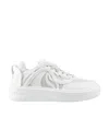 Stella Mccartney S-wave Geometric Low-top Sneakers In White