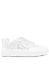Stella Mccartney S-wave 1 White Wool Sneakers In White