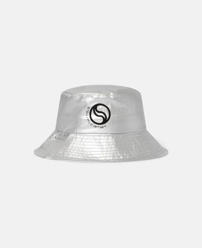 Stella Mccartney S-wave Bucket Hat In Burgundy