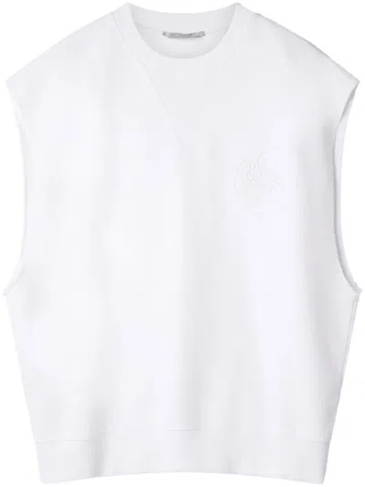 STELLA MCCARTNEY S-WAVE COTTON TANK TOP