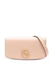 Stella Mccartney S-wave Crossbody Bag In Neutrals