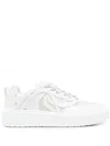 Stella Mccartney S-wave 1 White Wool Sneakers In White