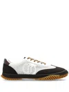 Stella Mccartney S-wave Low-top Mesh Sneakers In 白色