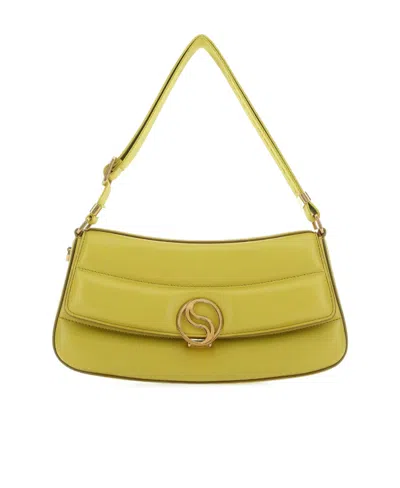 STELLA MCCARTNEY STELLA MCCARTNEY S-WAVE PADDED SHOULDER BAG