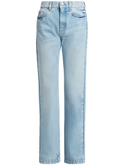 Stella Mccartney Stella Mc Cartney Straight Leg Jeans In Blue