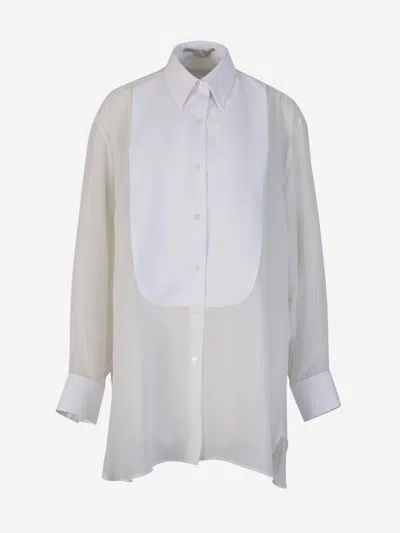 Stella Mccartney S-wave Silk Blouse