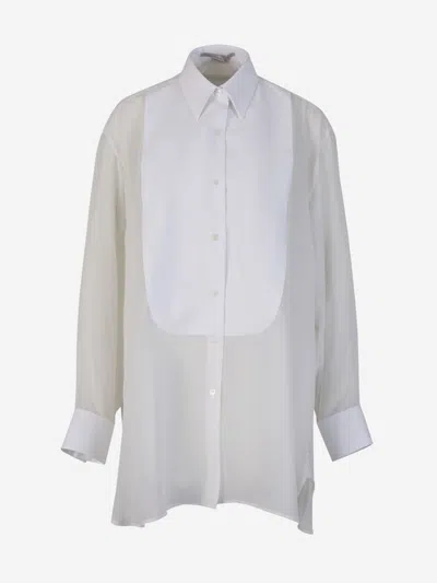 Stella Mccartney S-wave Silk Blouse