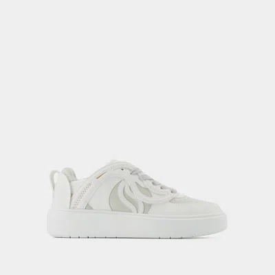 STELLA MCCARTNEY S-WAVE SNEAKERS - STELLA MCCARTNEY - ICE - VEGAN LEATHER