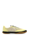 Stella Mccartney Yellow S-wave Sport Mesh Paneled Sneakers