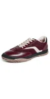 Stella Mccartney S-wave Sport Alter Mat And Mesh Sneakers Wine