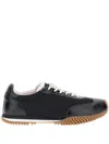 Stella Mccartney S-wave Sport Logo-detail Rubber-sole Sneakers In Black