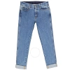 Stella Mccartney Salt & Pep Skinny Boyfriend Jeans In Salt & Pep
