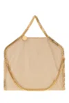 Stella Mccartney Sand Shaggy Deer Falabella Handbag In Yellow