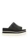 Stella Mccartney Sneakelyse Sandals Eco In Black