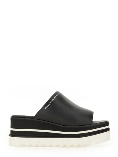Stella Mccartney Sandal Sneak-elyse Eco In Black