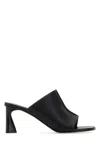 Stella Mccartney Black Alter Mat Elsa Mules In Black