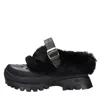 Stella Mccartney Sandals Black In Nero Neri E Grigi
