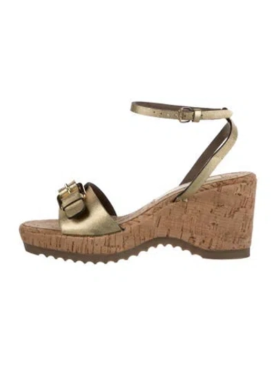 Pre-owned Stella Mccartney Sandals In Neutral