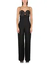 Stella Mccartney Broderie Anglais Flared-leg Jumpsuit